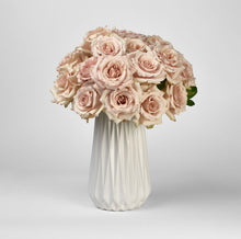 Load image into Gallery viewer, Scentifolia Roses Variety: Quicksand in vase
